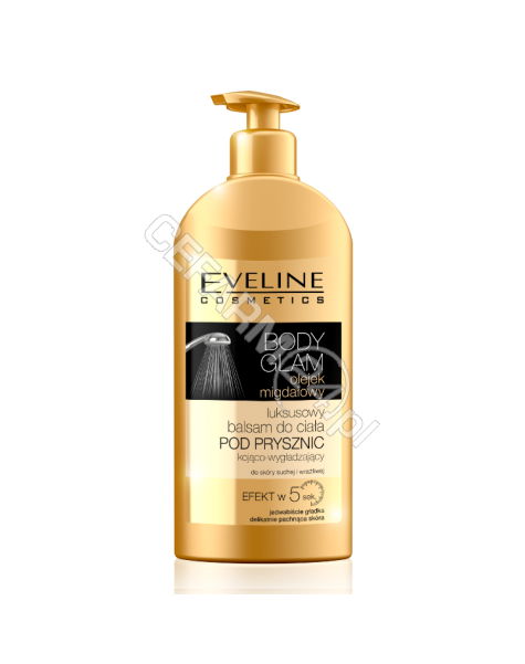 EVELINE COSM Eveline Body Glam luksusowy balsam pod prysznic olejek migdałowy 350 ml