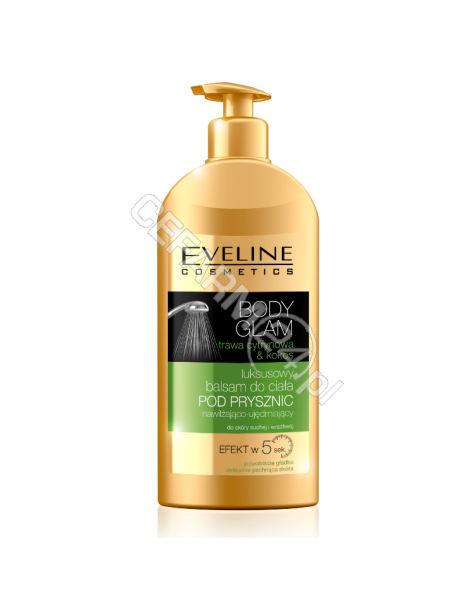 EVELINE COSM Eveline Body Glam luksusowy balsam pod prysznic trawa cytynowa + kokos 350 ml