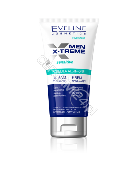 EVELINE COSM Eveline Men X-treme balsam + krem nawilżający po goleniu 6w1 150 ml