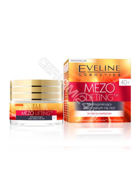 EVELINE COSM Eveline Mezo lifting 40+ multiregenerujący krem-serum na noc 50 ml