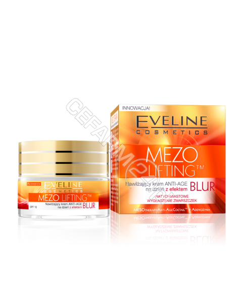 EVELINE COSM Eveline Mezo Lifting nawilżający krem anti-age na dzień z efektem BLUR 50 ml