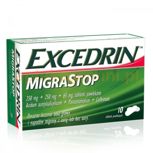 NOVARTIS Excedrin Migra Stop, 10 tabletek