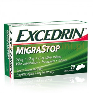 NOVARTIS Excedrin Migra Stop, 20 tabletek