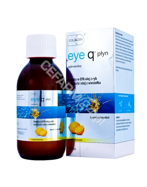 QPHARMA Eye Q płyn o smaku cytrusowym 200 ml