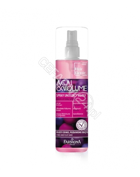 FARMONA Farmona Hair Genic Acai&Volume spray unoszący włosy u nasady 200 ml