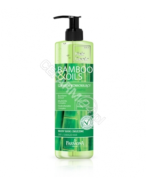 FARMONA Farmona Hair Genic Bamboo&Oils szampon wzmacniający 400 ml