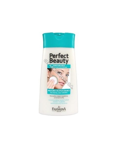 FARMONA Farmona perfect beauty demakijaż - mleczko oczyszczające do twarzy, szyi i dekoltu 200 ml
