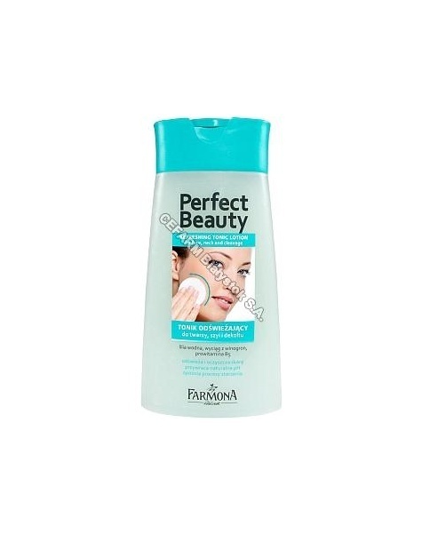 FARMONA Farmona perfect beauty demakijaż - tonik odświeżający do twarzy, szyi i dekoltu 200 ml