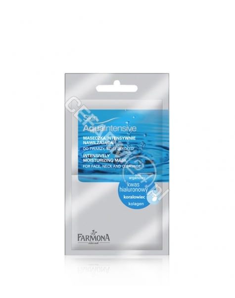 FARMONA Farmona Skin Aqua lntensive - maseczka intensywnie nawilżająca do twarzy, szyi i dekoltu 2 x 5 ml