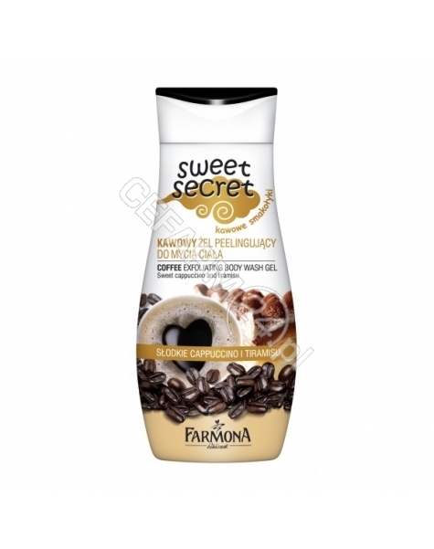 FARMONA Farmona sweet secret - kawowy żel peelingujący do mycia ciała 225 ml