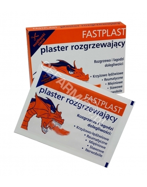 SEYITLER KIM Fastplast plaster rozgrzewający x 50 szt