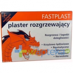 SEYITLER Fastplast rozgrzewający 12x18cm 1 plaster
