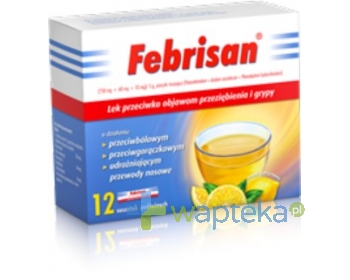 NYCOMED PHARMA SP. Z O.O. Febrisan 12 saszetek