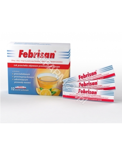 TAKEDA PHARMA Febrisan x 12 sasz