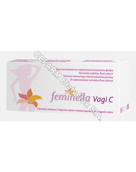 MEDAGRO Feminella vagi c 250 mg x 6 tabl dopochwowych