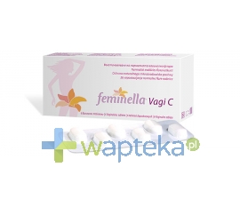 MEDAGRO INTERNATIONAL SP. Z O.O. Feminella Vagi C tabletki dopochwowe 6 sztuk