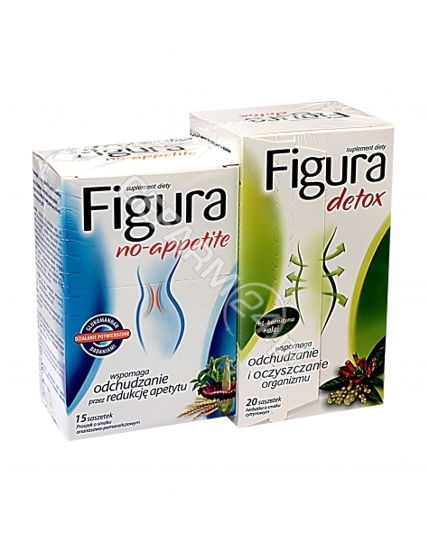 HERBAPOL LUB Figura no-appetite x 15 sasz + figura detox x 20 sasz