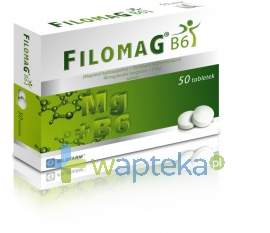 FILOFARM Filomag B6, 50 tabletek