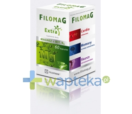 FARMACEUTYCZNA SPÓŁDZIELNIA PRACY FILOFARM Filomag Extra 60 kapsułek