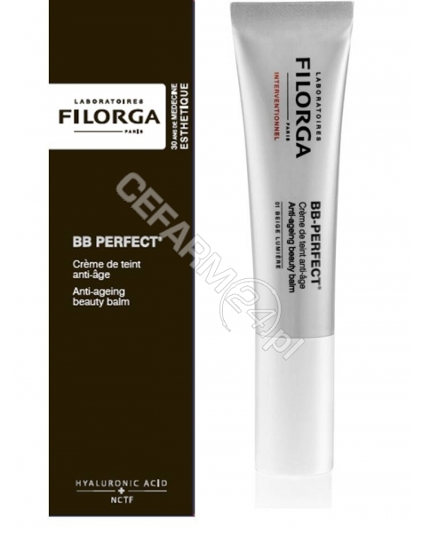 FILORGA Filorga BB PERFECT barwiony krem przeciwzmarszczkowy (01 jasny beż) 30 ml (data ważności <span class=