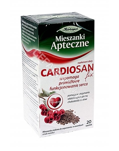 HERBAPOL LUB Fix cardiosan 2,1 g x 20 sasz