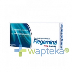 PLIVA KRAKÓW Z.F. S.A. Flegamina 8 mg 40 tabletek