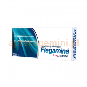 TEVA Flegamina 8mg, 40 tabletek