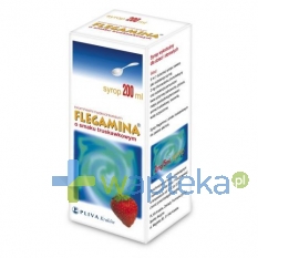 PLIVA KRAKÓW Z.F. S.A. Flegamina truskawkowa syrop 200 ml