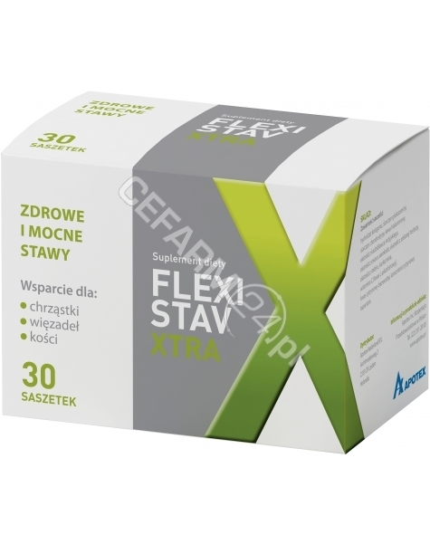 APOTEX NEDERLAND BV Flexistav xtra x 30 sasz o smaku cytrynowym