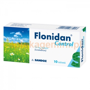 SANDOZ Flonidan Control 10mg, 10 tabletek