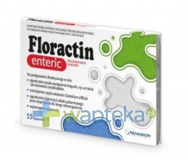 NOVASCON PHARMACEUTICALS SP. Z O.O. Floractin enteric 15 kapsułek