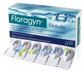 SO.SE.PHARM Floragyn globulki dopochwowe 6 sztuk