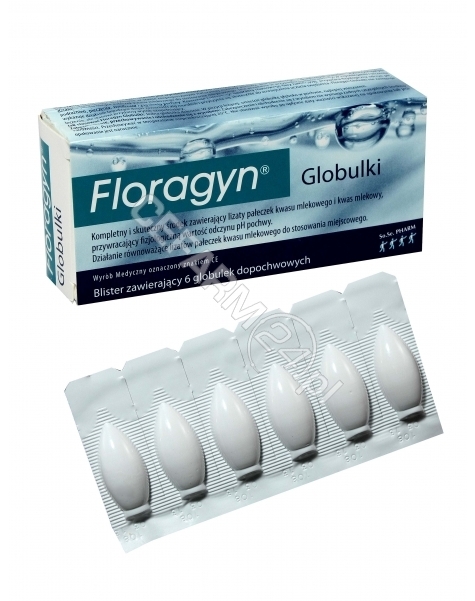 SO.SE. PHARM Floragyn x 6 globulek dopochwowych