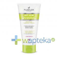 FLOS-LEK WARSZAWA FLOS-LEK ANTI ACNE Antybakteryjny żel do mycia twarzy 200ml