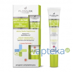 FLOS-LEK WARSZAWA FLOS-LEK ANTI ACNE Antybakteryjny żel punktowy 20ml