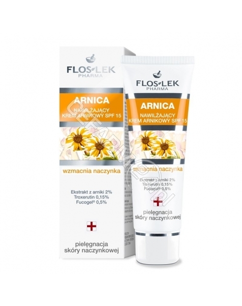 FLOS-LEK Flos-lek arnica nawilżający krem arnikowy spf 15 na dzień 50 ml