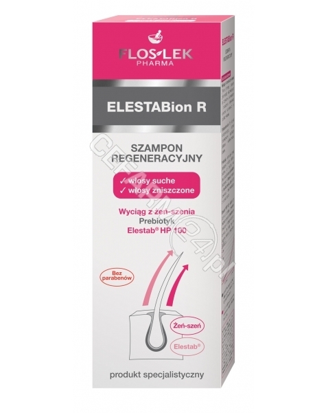 FLOS-LEK Flos-Lek Elestabion R - szampon regeneracyjny włosy suche, zniszczone 150 ml