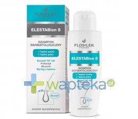 FLOS-LEK WARSZAWA FLOS-LEK ELESTABION S Szampon dermatologiczny - łupież suchy i pstry 150ml