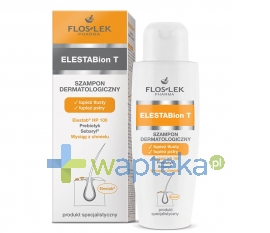 FLOS-LEK WARSZAWA FLOS-LEK ELESTABION T Szampon dermatologiczny - łupież tłusty i pstry 150ml