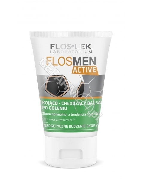 FLOS-LEK Flos-lek flosmen active kojąco - chłodzący balsam po goleniu 125 ml