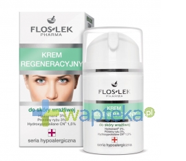 FLOS-LEK WARSZAWA FLOS-LEK HYPOALERGICZNY Krem regeneracyjny do skóry wrażliwej 50ml