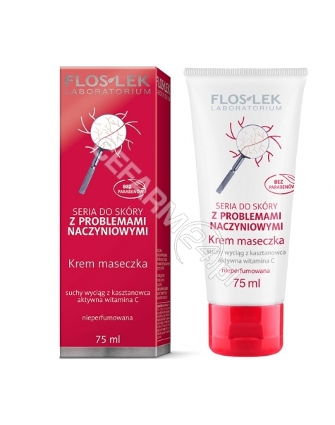 FLOS-LEK Flos-lek krem-maseczka do cery z problemami naczynkowymi 75 ml