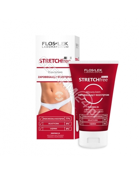 FLOS-LEK Flos-lek Slim line STRETCH FREE aktywny krem zapobiegający rozstępom 150 ml