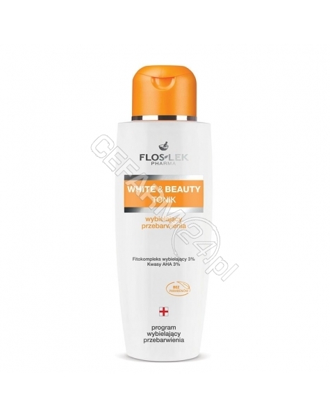 FLOS-LEK Flos-Lek White&Beauty tonik wybielający przebarwienia 200 ml