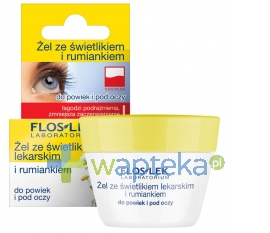 FLOS-LEK WARSZAWA FLOS-LEK Żel do powiek ze świetlikiem i rumiankiem 10g