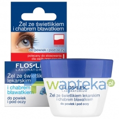 FLOS-LEK WARSZAWA FLOS-LEK Żel ze świetlikiem i chabrem bławatkiem 10 g