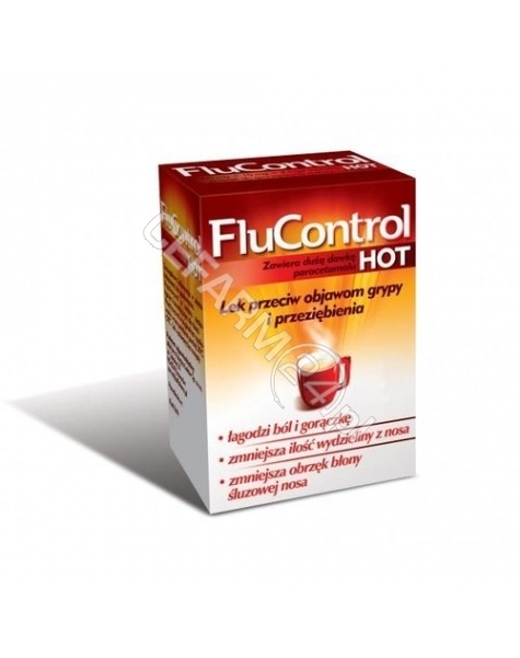 AFLOFARM Flucontrol hot x 8 sasz