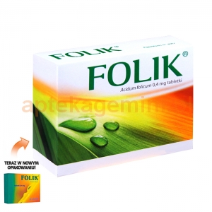 GEDEON RICHTER Folik 0,4mg, 30 tabletek