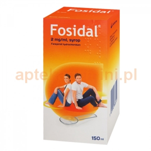 POLPHARMA Fosidal, syrop 2mg/ml, 150ml