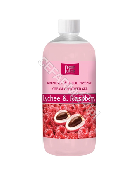 ELFA PHARM Fresh Juice kremowy żel pod prysznic Lychee&Raspberry 500 ml